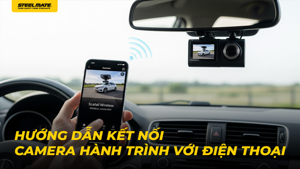 Hướng dẫn kết nối camera hành trình với điện thoại