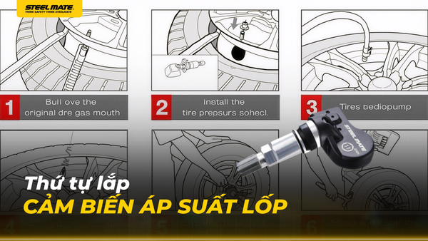 Hướng Dẫn Thứ Tự Lắp Cảm Biến Áp Suất Lốp Chuẩn Xác Nhất
