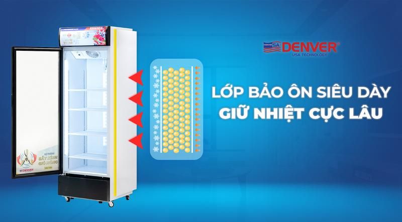 Lớp bảo ôn siêu dày - Giữ nhiệt cực lâu