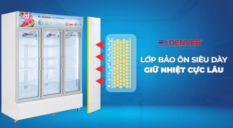 Lớp bảo ôn siêu dày – giữ nhiệt cực lâu