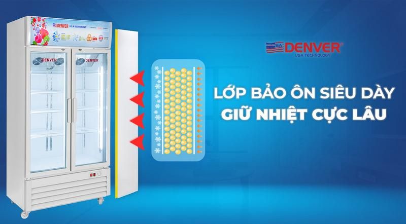 Lớp bảo ôn siêu dày – Giữ nhiệt cực lâu