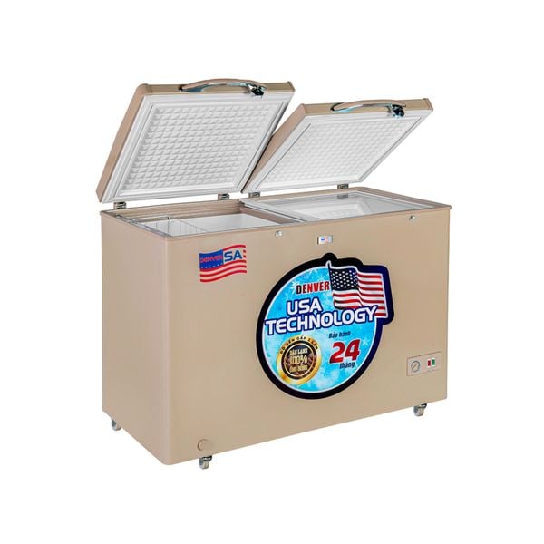 Tủ đông Denver AS 550HDI 290L Lòng chống dính