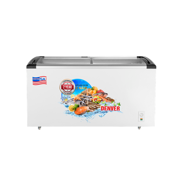 Tủ đông kính cong Denver AS 1280K 620L