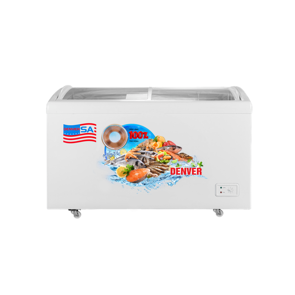 Tủ đông kính cong Denver AS 559K