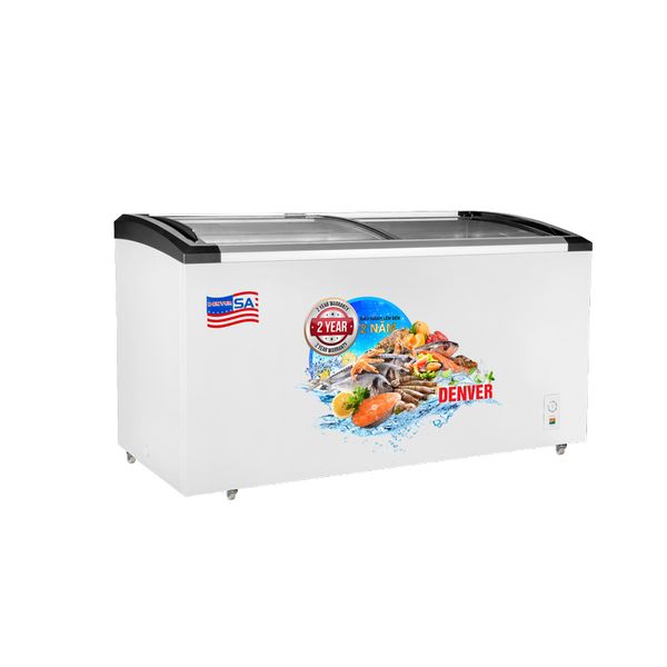 Tủ đông kính cong Denver AS 780K 470L