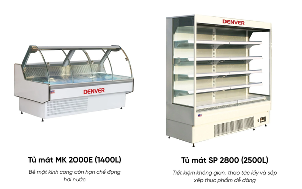 Ưu tiên lựa chọn tủ mát thiết kế