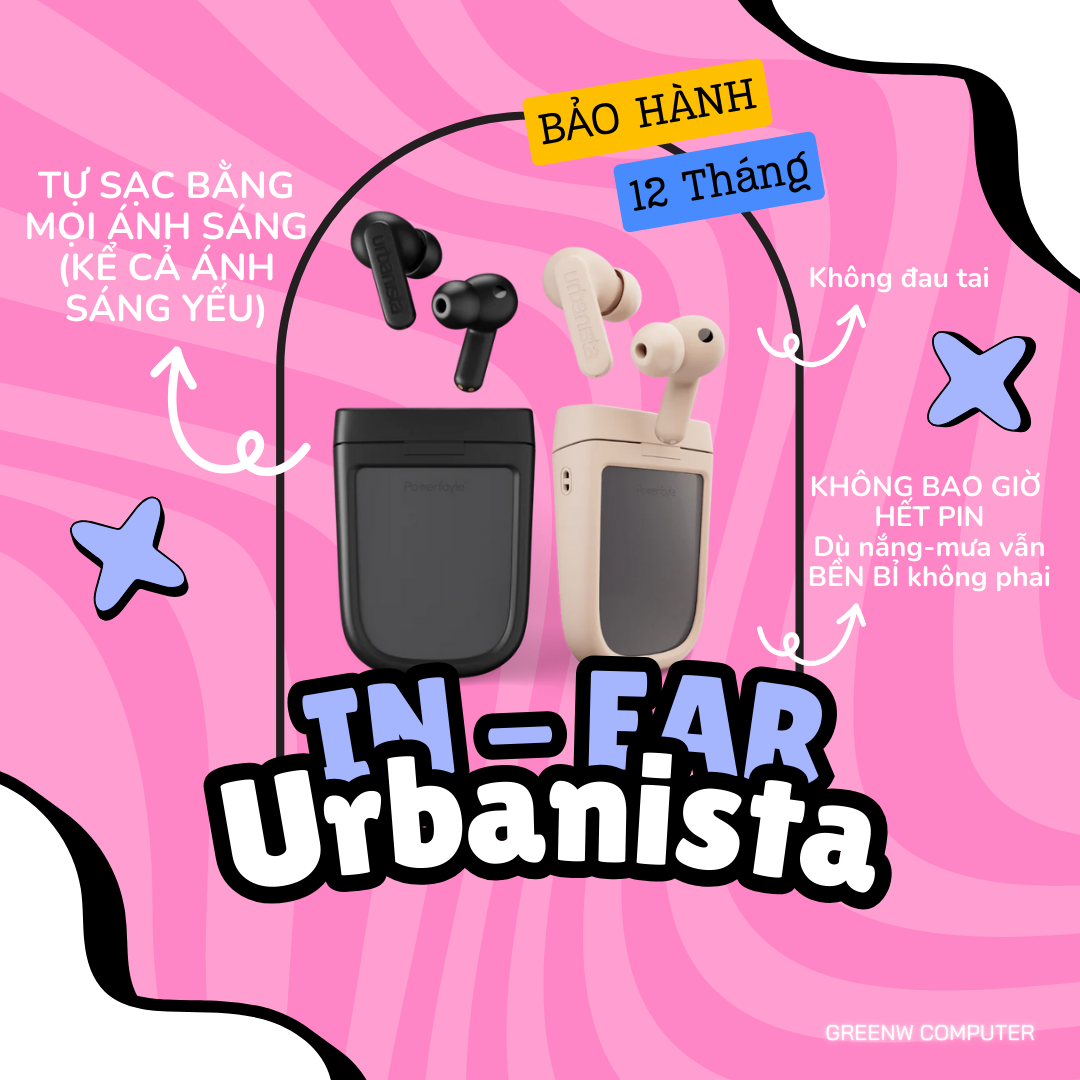 🎶💃🎵Trên tay tai nghe không dây Urbanista có sạc bằng năng lượng mặt trời☀️☀️☀️