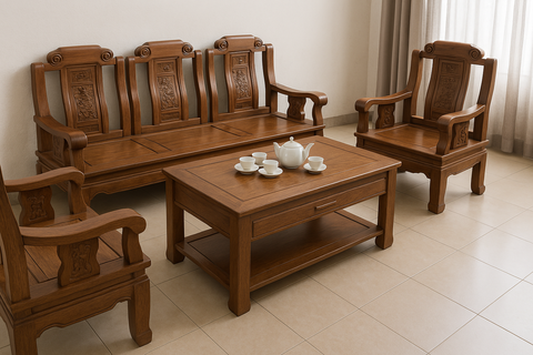 Bộ bàn ghế phòng khách – 20+ mẫu thiết kế đẹp phù hợp nhà Việt 3 miền