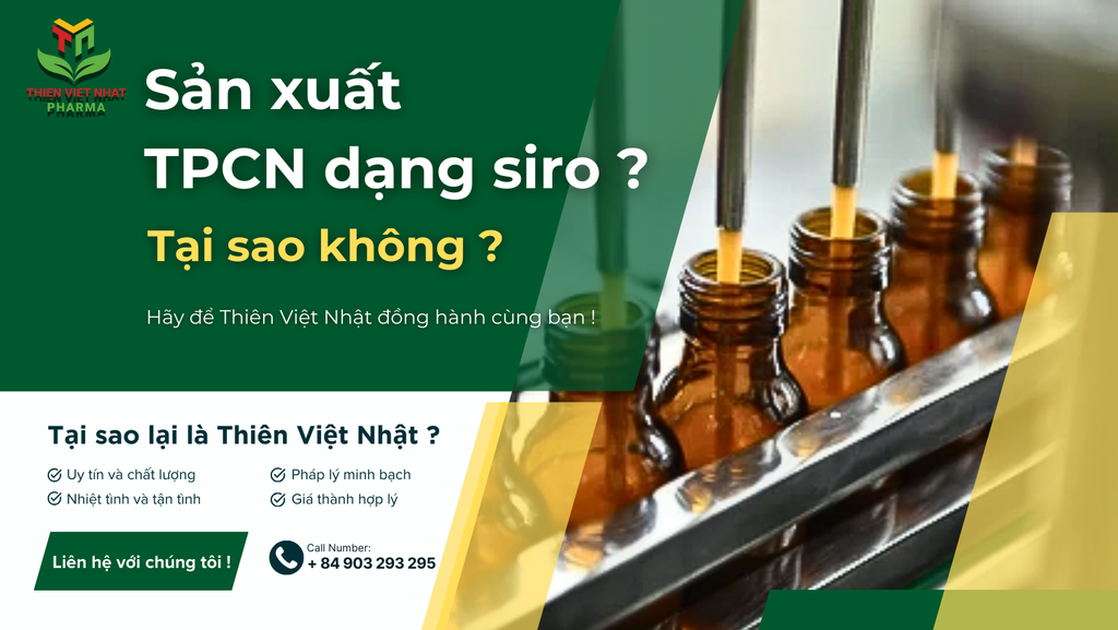 TPCN dạng siro uy tín, chất lượng, giá thành hợp lý miền Bắc