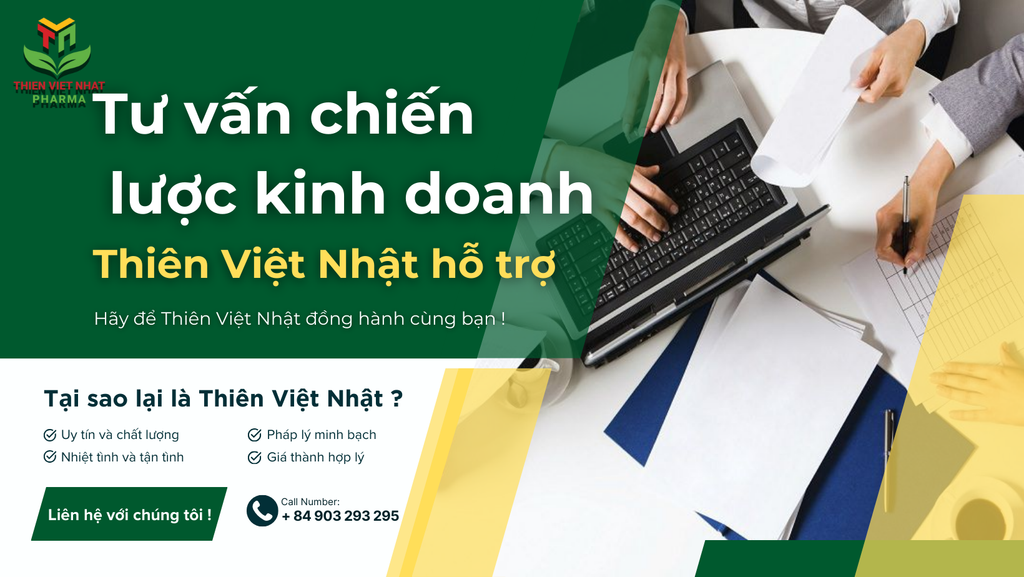 Hỗ trợ chiến lược kinh doanh thương hiệu và sản phẩm Thiên Việt Nhật