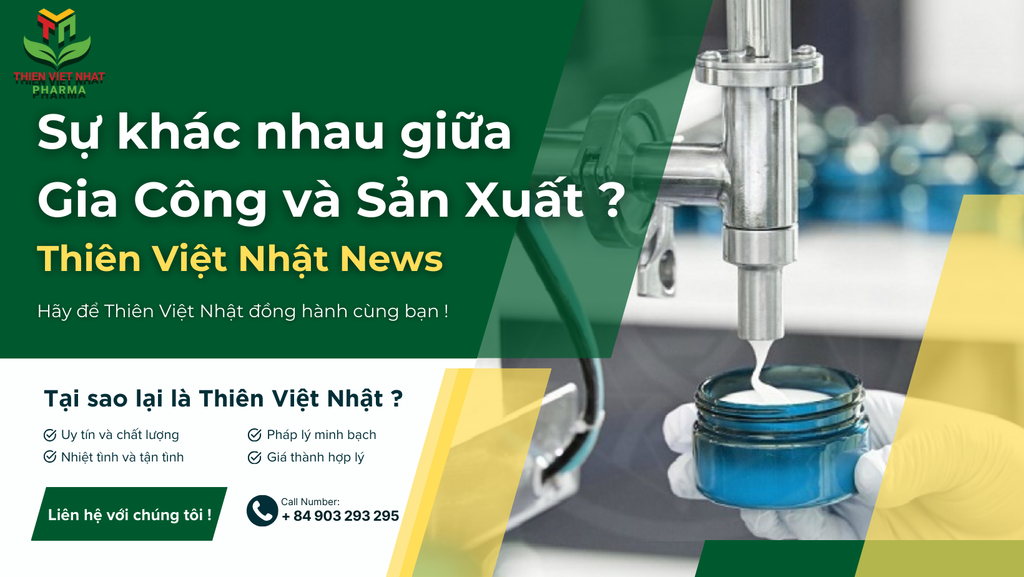 SỰ KHÁC NHAU GIỮA GIA CÔNG VÀ SẢN XUẤT – HIỂU ĐÚNG ĐỂ KHÔNG CÒN NGỘ NHẬN!