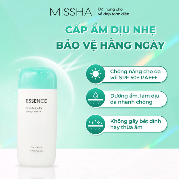 SỮA CHỐNG NẮNG CHO DA KHÔ NÂNG TONE