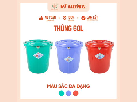 THÙNG NHỰA CÓ NẮP NHỰA VĨ HƯNG – GIẢI PHÁP LƯU TRỮ HIỆU QUẢ