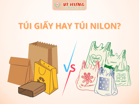 TÚI GIẤY HAY TÚI NILON? ĐÂU MỚI LÀ GIẢI PHÁP THAY THẾ