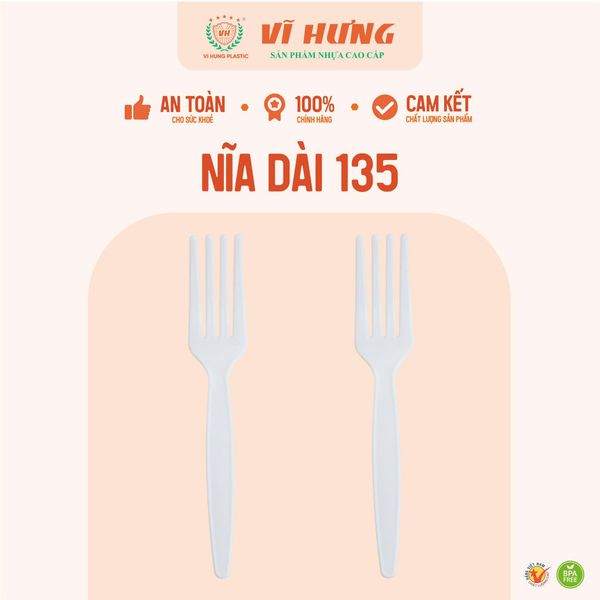 mẫu nĩa nhựa