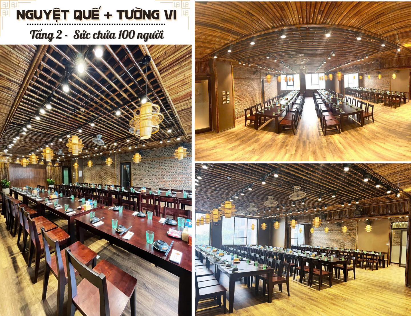 Bếp 3 Miền có rất nhiều phòng riêng từ 6 đến 150 khách