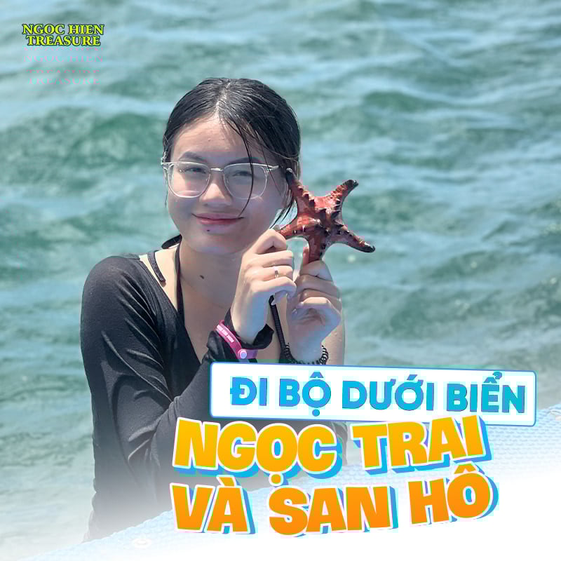 Tour trải nghiệm Phú Quốc: Đi bộ dưới biển, ngọc trai và san hô