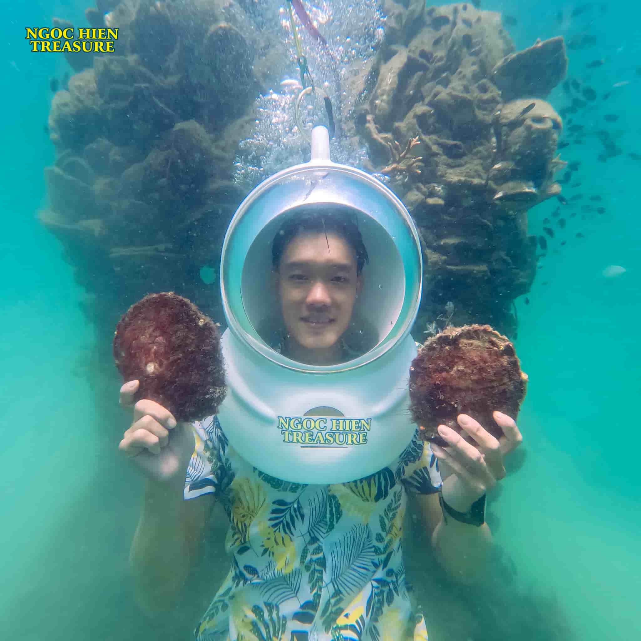 Lặn bắt ngọc trai Phú Quốc – Hành trình tìm kho báu tại Ngoc Hien Treasure