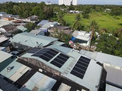 Hệ thống Điện Mặt Trời Bám Tải 12.915 kWp - 1 Phase