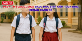 Back To School 2025 Balo Học Sinh Cấp 1 Gọn Nhẹ, Chuẩn Dáng Bé