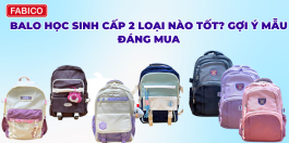 Balo Học Sinh Cấp 2 Loại Nào Tốt? Gợi Ý Mẫu Đáng Mua