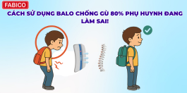 Cách Sử Dụng Balo Chống Gù 80% Phụ Huynh Đang Làm Sai!