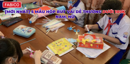 [Mới Nhất] 5 Mẫu Hộp Bút Vải Dễ Thương Dưới 100K Nam, Nữ