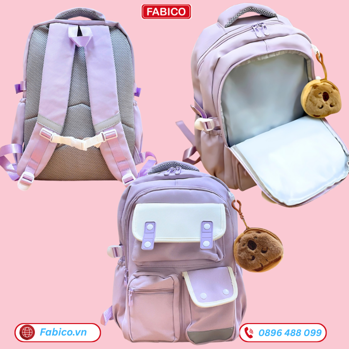 Balo học sinh cấp 2 nữ đẹp Clouds Love FF6010