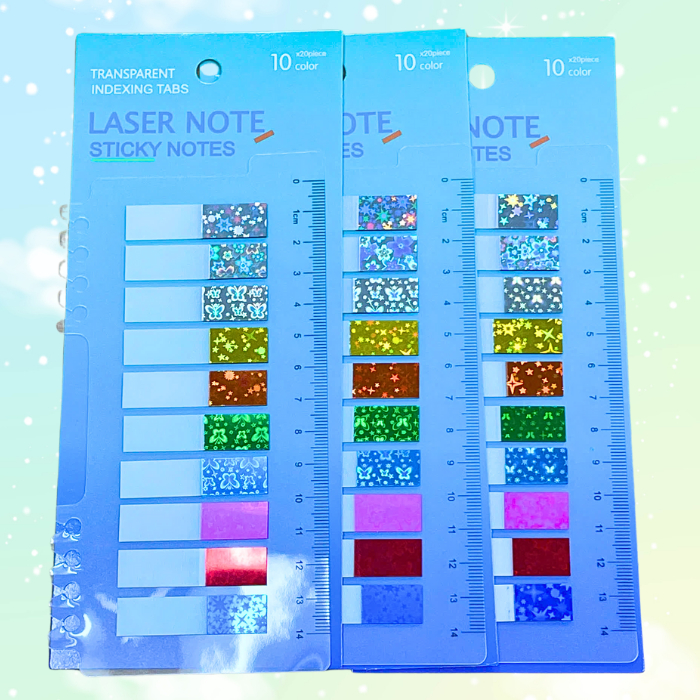 Set 200 Tờ Giấy Phân Trang, Giấy Ghi Chú