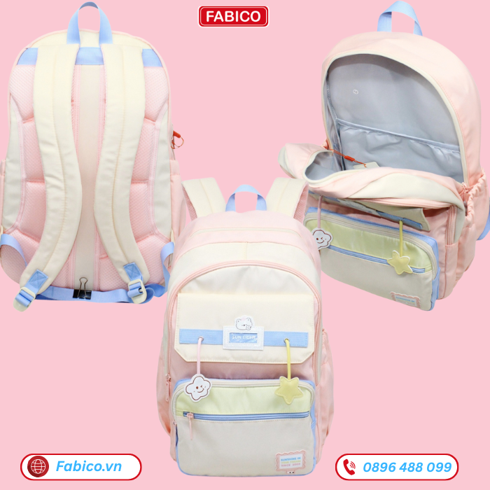 Balo học sinh cấp 2 nữ đẹp Clouds Love FF6010