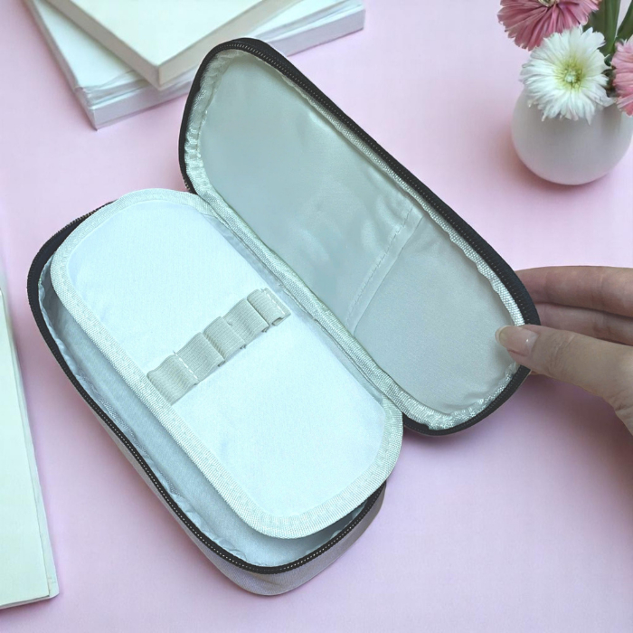 Hộp Bút Học Sinh Vải Dễ Thương Cho Nam Nhiều Màu