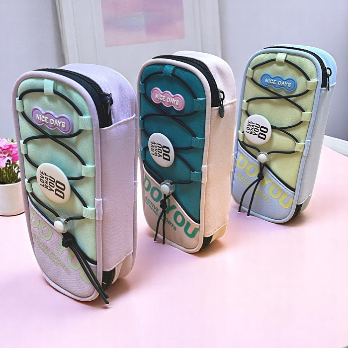 Hộp Bút Học Sinh Vải Canvas Nice Days Cho Nữ