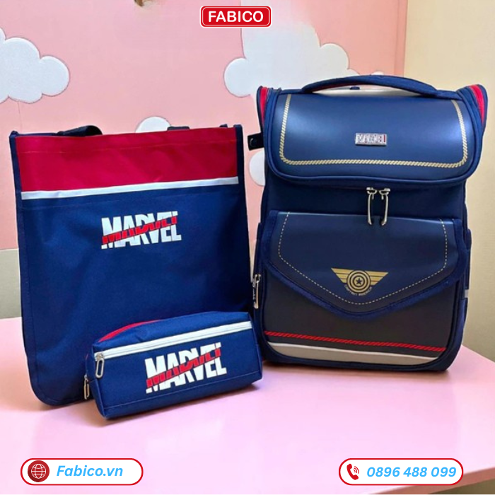 Balo chống gù bé trai Captain America Disney