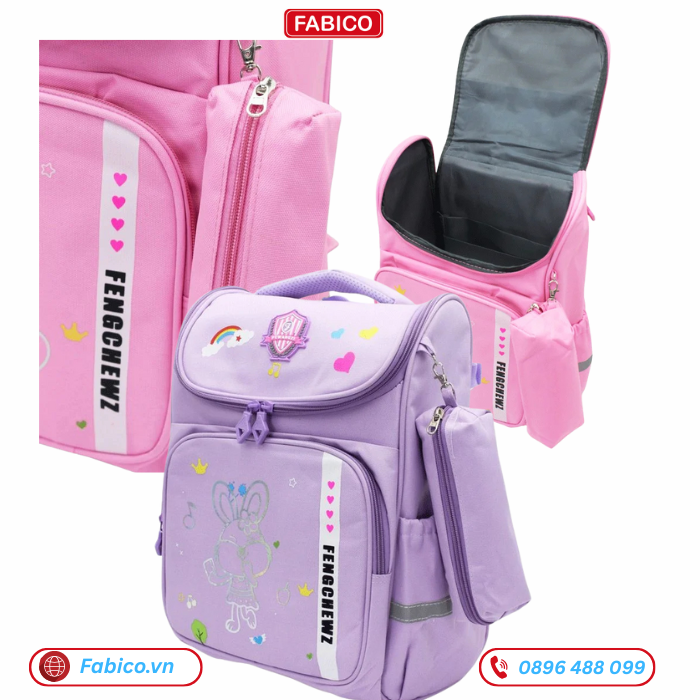 Balo chống gù Hong Sheng 9882 kèm bóp viết