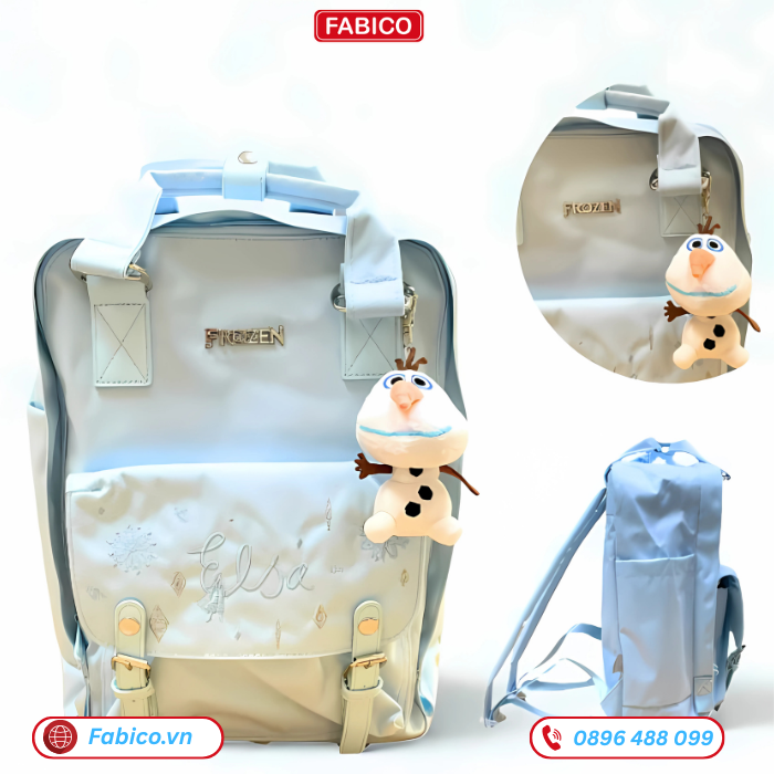 Balo Disney Snow Queen siêu nhẹ, dễ mang