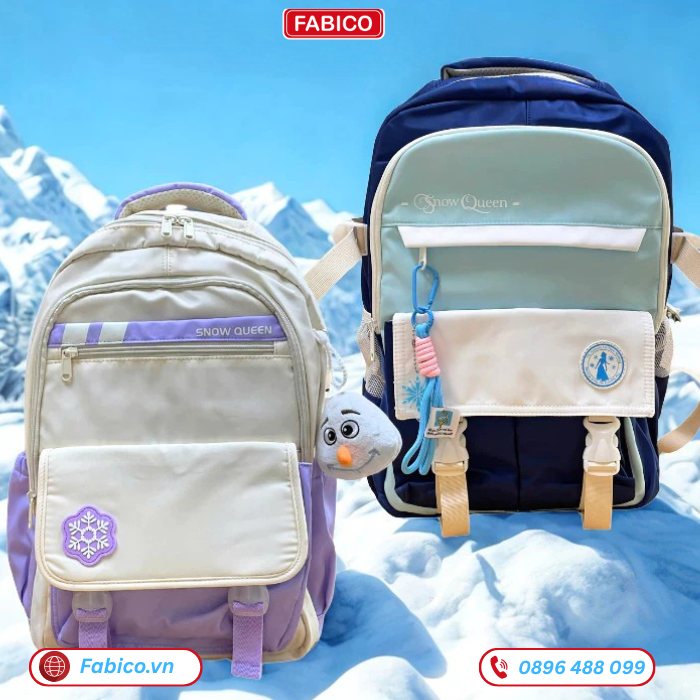 Balo Frozen Elsa sang trọng, cứng cáp