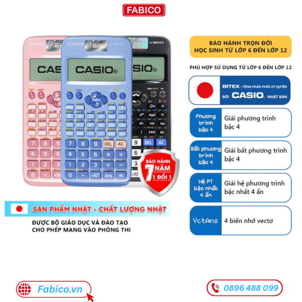 Máy Tính Vinacal 570ES Plus II