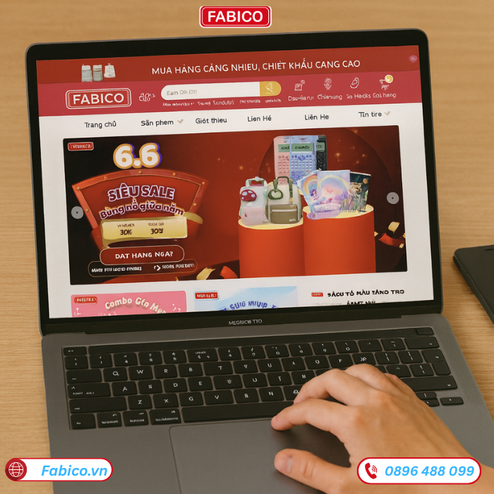 Quy trình đặt mua văn phòng phẩm giao nhanh 2 giờ tại FABICO