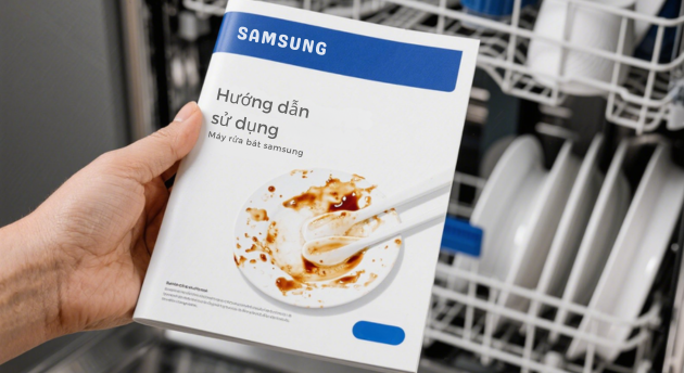 Hướng dẫn sử dụng máy rửa bát Samsung: Làm sạch 100% vết bẩn cứng đầu