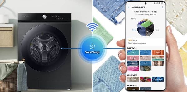 Smarthings máy giặt