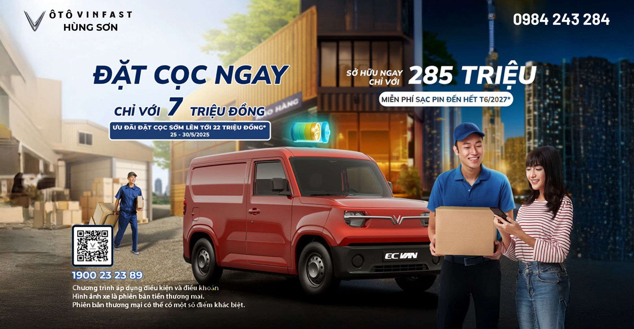 💥SĂN ƯU ĐÃI CỌC SỚM EC VAN GIẢM NGAY 10 TRIỆU GIÁ TRỊ XE ĐẾN HẾT 30/05/2025💥