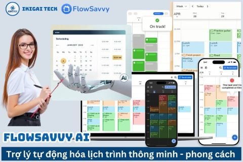 FlowSavvy – Vì sao ngày càng nhiều người từ bỏ Google Calendar, Outlook, Notion, Todoist… để chuyển sang công cụ AI lập lịch thông minh này?