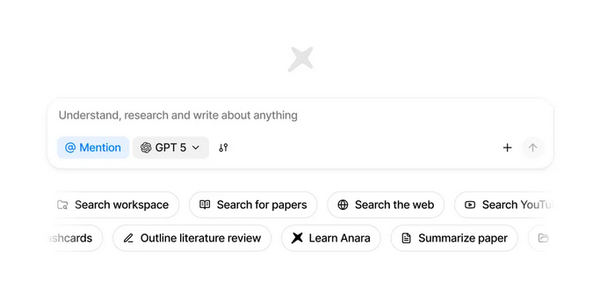 Anara AI - Workspace for Scientists, Students, and Research Teams