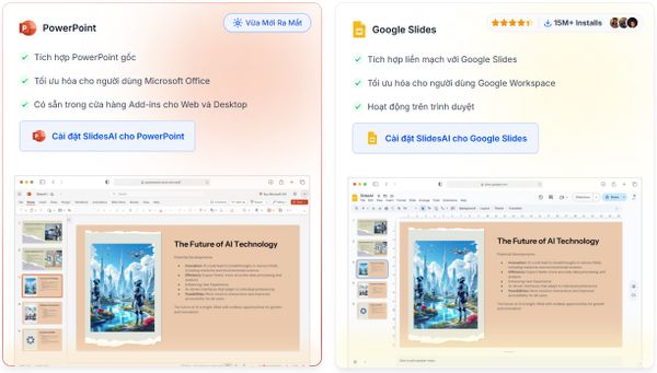 SlidesAI Review 2025: Công cụ AI giúp tạo slide, mẫu PowerPoint và thuyết trình nhanh chóng