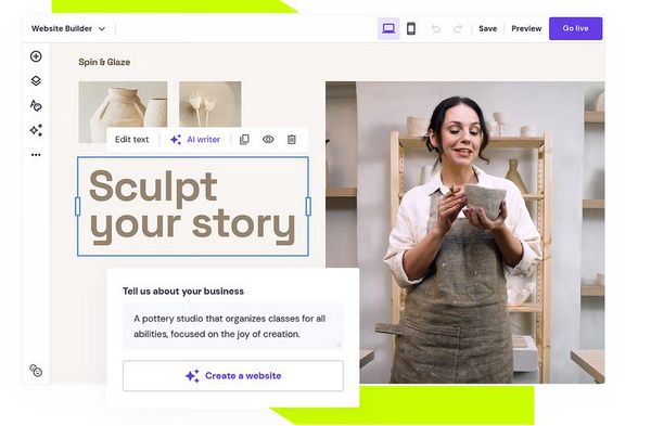 Hostinger Website Builder: Tạo website bằng AI dễ dàng và chuyên nghiệp