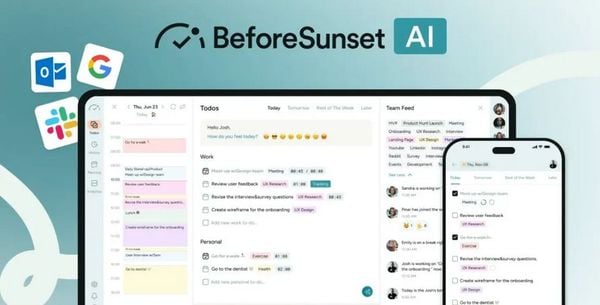 BeforeSunset AI: Công cụ lập kế hoạch thông minh và mindful cho người hiện đại