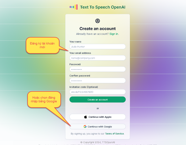 Dùng TTSOpenAI – Nhanh, Dễ, Hiệu Quả!