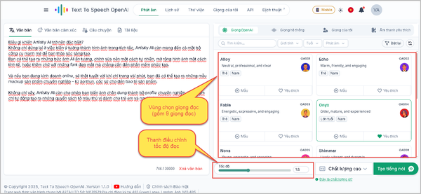 Dùng TTSOpenAI – Nhanh, Dễ, Hiệu Quả!