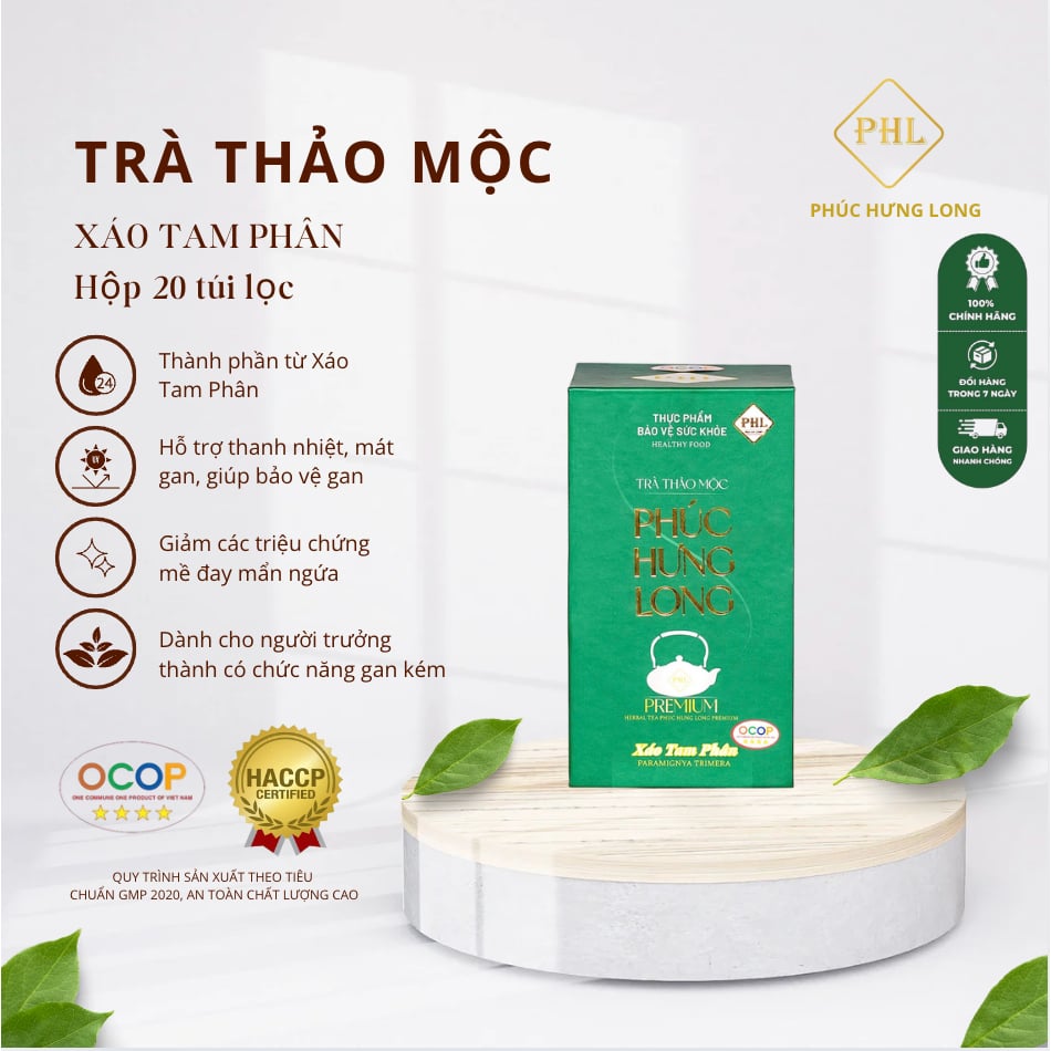GIỚI THIỆU SẢN PHẨM SẢN PHẨM THỰC PHẨM BẢO VỆ SỨC KHỎE TRÀ THẢO MỘC PHÚC HƯNG LONG PREMIUM