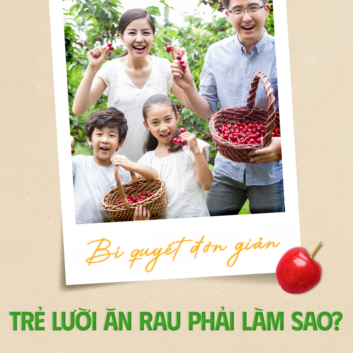 Trẻ lười ăn rau phải làm sao? Bí quyết đơn giản lắm